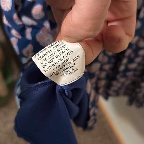 EShakti Dress Sz Custom 10. Ammonite print dress, pockets, fully lined NWOT - Picture 8 of 9